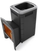 Печь для бани ПБ Тунгуска Cast Витра антрацит