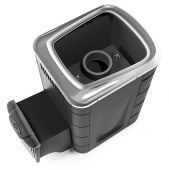 Печь для бани ПБ Каронада Мини Heavy Metal ДН антрацит